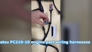 Komatsu PC210-10 엔진 부품 배선 하니스 6755-81-9310