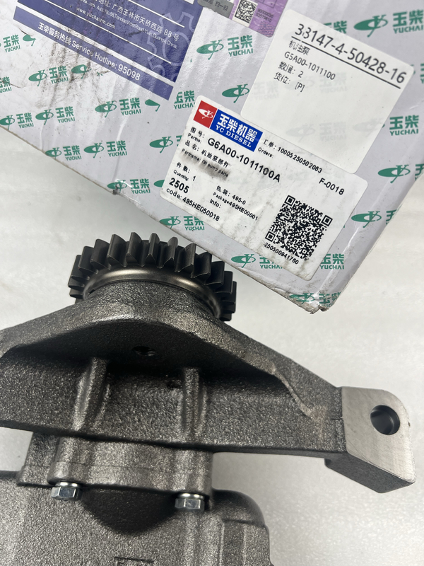 Yuchai YC6G260N 엔진 부품 Original G6A00-1011100A 트럭 예비 부품 수리 키트 엔진 오일 펌프 (YUTONG 버스 부품용)